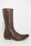 STEPHANE KELIAN Paris Bottes / MI Bottes Cuir Marron T38 TBE