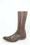 STEPHANE KELIAN Paris Bottes / MI Bottes Cuir Marron T38 TBE