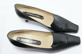 PETER KAISER Escarpins Cuir Noir Taille 40,5 TBE