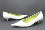 JB MARTIN Escarpins Cuir Blanc T41 TBE