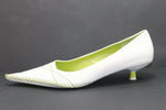 JB MARTIN Escarpins Cuir Blanc T41 TBE