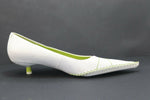 JB MARTIN Escarpins Cuir Blanc T41 TBE