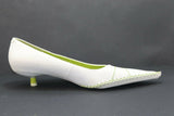 JB MARTIN Escarpins Cuir Blanc T41 TBE