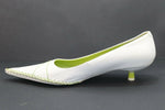 JB MARTIN Escarpins Cuir Blanc T41 TBE