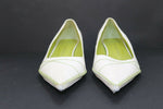 JB MARTIN Escarpins Cuir Blanc T41 TBE