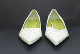 JB MARTIN Escarpins Cuir Blanc T41 TBE