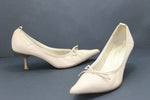 ELIZABETH STUART Escarpins Pointu Cuir Beige T37 BE