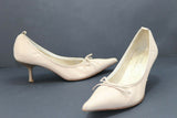 ELIZABETH STUART Escarpins Pointu Cuir Beige T37 BE