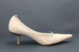 ELIZABETH STUART Escarpins Pointu Cuir Beige T37 BE