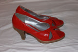 Escarpins ALTRAMAREA  cuir Rouge T 36 TBE