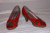 Escarpins ALTRAMAREA  cuir Rouge T 36 TBE