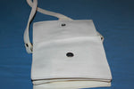 Sac de Soirée Pochette Simili Cuir Blanc BE