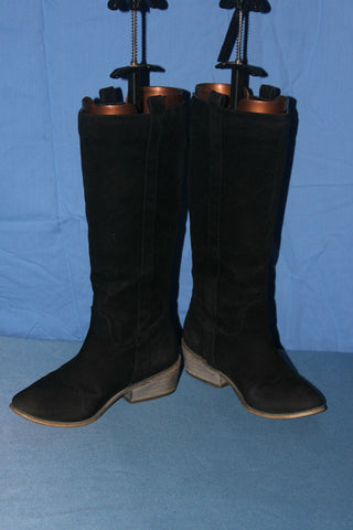 Bottes  à talons CASUAL Simili Cuir Noir T 37 BE