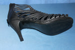 Escarpins Sandales SUPER MODE  Simili  cuir T 38 TBE