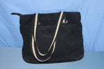 sac shopping ETERNEL E&L  velours noir TBE