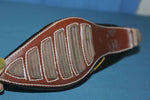 Escarpins Pointus Tissus  marron Fonce perlé T 39 BE