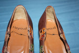 Escarpins HEYRAUD Pointus  Cuir  Marron T 37 TBE