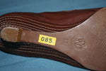 Escarpins HEYRAUD Pointus  Cuir  Marron T 37 TBE