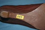 Escarpins HEYRAUD Pointus  Cuir  Marron T 37 TBE