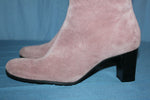 Bottes ROSA LIPTY Daim Rose pâle T 35 BE
