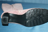Bottes ROSA LIPTY Daim Rose pâle T 35 BE