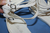 Escarpins  Sandales LIKE MONCO  Cuir Blanc T 40 TBE