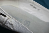 Escarpins TACCO Simili Cuir Blanc T 37 TBE