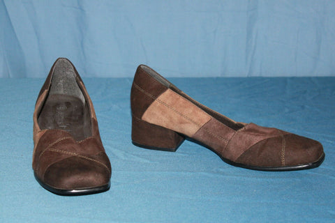 Escarpins AGNES FLO Simili Cuir Marron T 40 BE