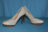 Escarpins FARASION Textile Beige T 40 TBE