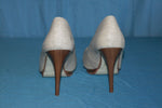 Escarpins FARASION Textile Beige T 40 TBE