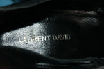 Escarpins LAURENT DAVID cuir Pieds fins talons carrés T 37 BE