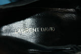 Escarpins LAURENT DAVID cuir Pieds fins talons carrés T 37 BE