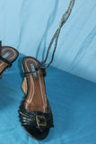 Escarpins l'Emotion Simili Cuir  tressées Talons Compensés T 37 BE