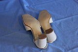 Escarpins SWEET Cuir Ivoire T 39 BE