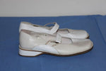 Ballerines NOTHING ELSE  cuir Ivoire et blanc T 39 BE