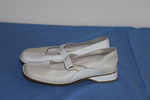 Ballerines NOTHING ELSE  cuir Ivoire et blanc T 39 BE