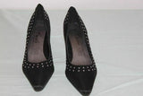 Escarpins CARLA Tissu  Noir et Brillants T 37 TBE