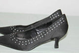 Escarpins CARLA Tissu  Noir et Brillants T 37 TBE