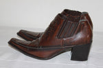 Boots PEP STEP Simili Cuir Marron Nuancé T 38 BE