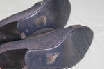 Escarpins Ouverts  BITTERSWEET Textile Jean T 37 TBE