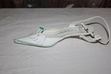 Escarpins Ouverts et Pointus JB MARTIN Cuir Blanc  T 38 Etat Neuf