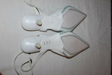 Escarpins Ouverts et Pointus JB MARTIN Cuir Blanc  T 38 Etat Neuf