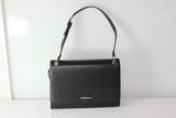 Sac NAFNAF  Cuir et Textile Noir Porté Epaule  TBE