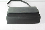 Sac NAFNAF  Cuir et Textile Noir Porté Epaule  TBE