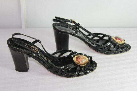 Escarpins VINTAGE SILVIA REBATTO  Cuir  Verni T 39 BE
