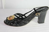 Escarpins VINTAGE SILVIA REBATTO  Cuir  Verni T 39 BE