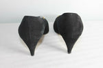 Escarpins VINTAGE J.METAYER En Daim Noir T35.5