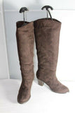 Bottes LA REDOUTE Création Daim Marron foncé T 37 BE