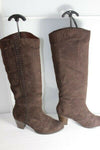 Bottes LA REDOUTE Création Daim Marron foncé T 37 BE