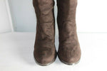 Bottes LA REDOUTE Création Daim Marron foncé T 37 BE